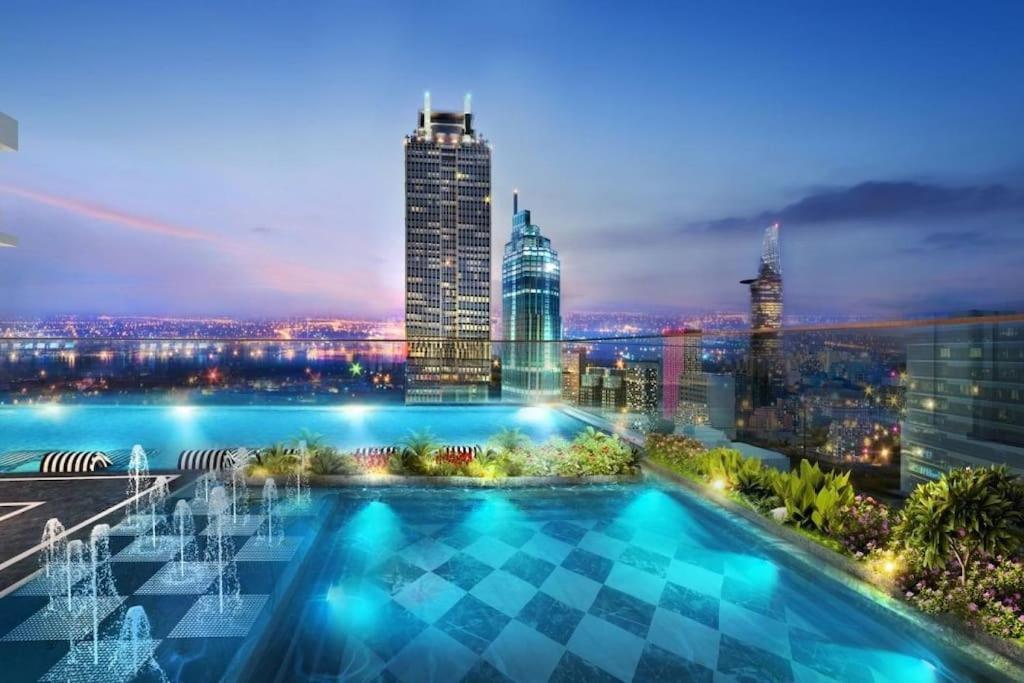The Rixx Downtown Apartment@D1/Pool/Gym/Operahouse Ho Şi Min Dış mekan fotoğraf